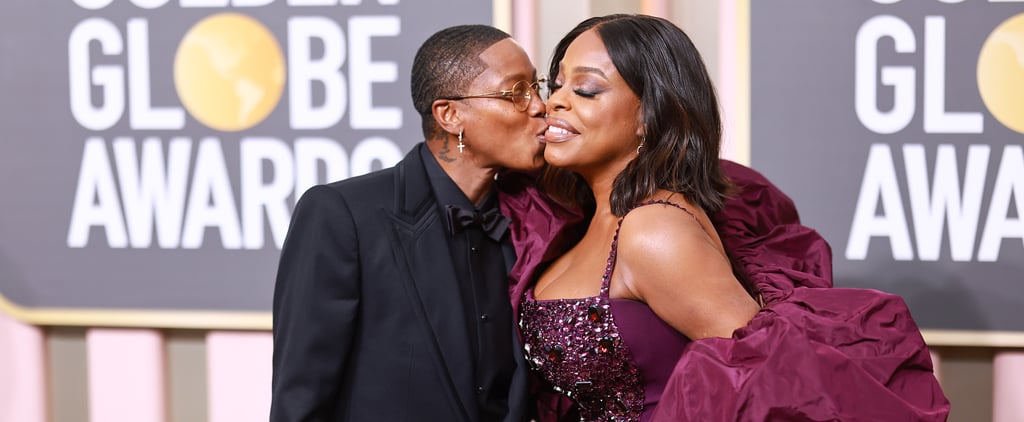 Niecy Nash and Jessica Betts Step Out at Golden Globes