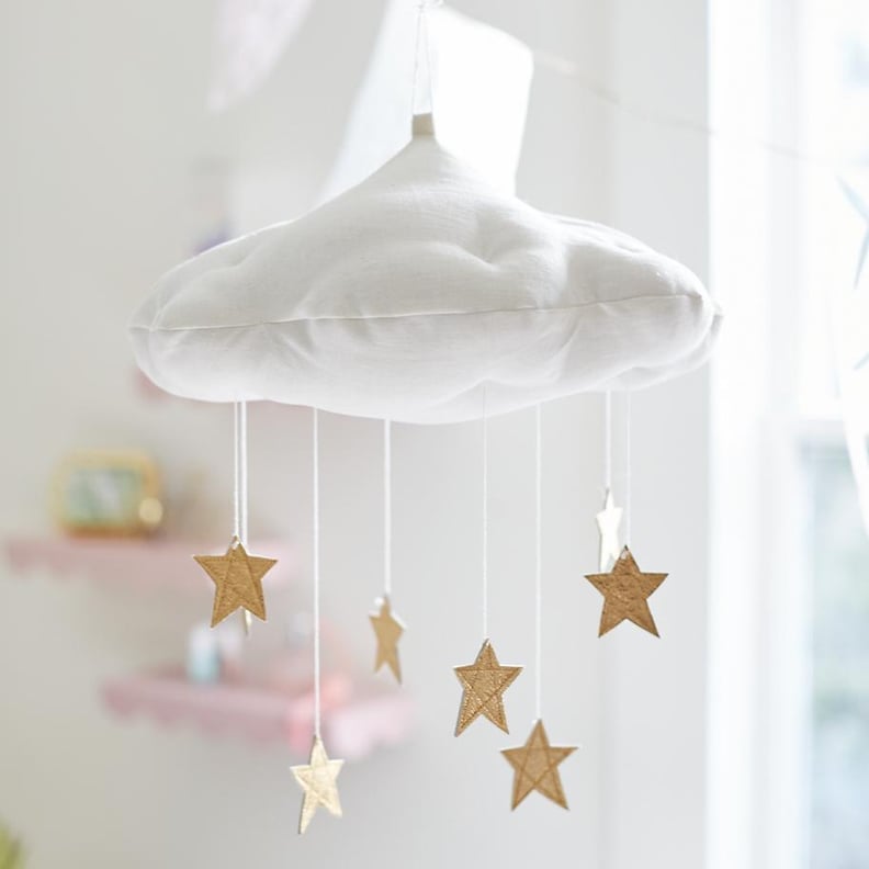 Land of Nod Luxe Star Cloud Mobile