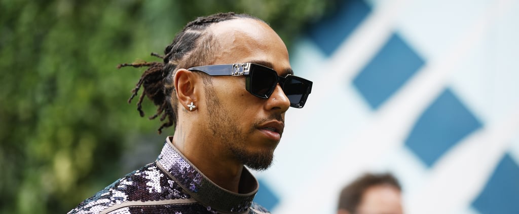 Lewis Hamilton Stuns in Sequined Outfit at Miami Grand Prix
