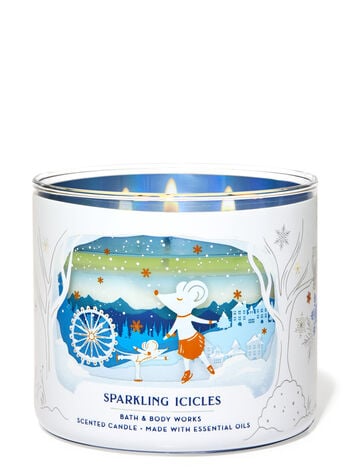 Sparkling Icicles Three-Wick Candle