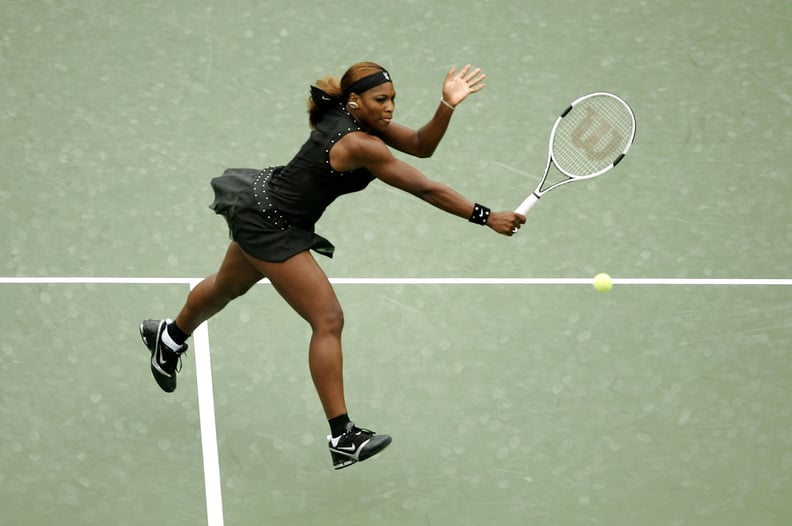 Serena Williams Completed the Look With a Matching Sweatband and Wristband