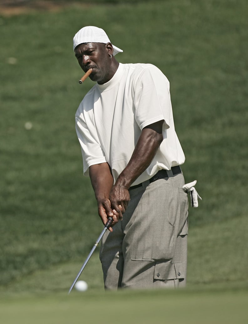 When Michael Jordan's Cargo Pants and Mock Turtleneck Were an Absolute Vibe