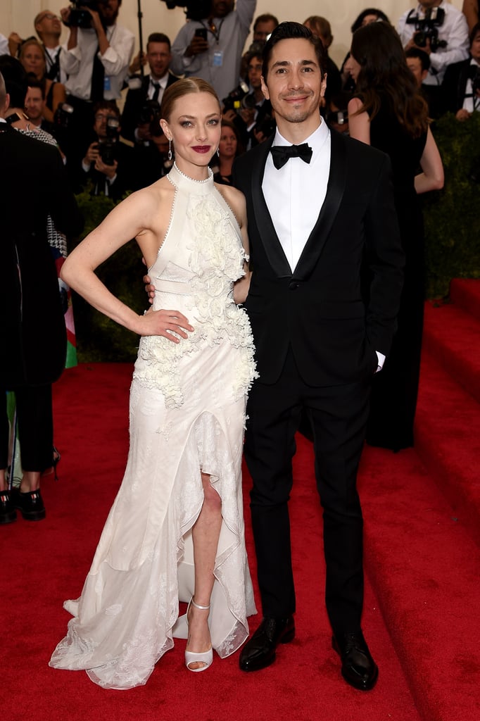 Amanda Seyfried Justin Long at Met Gala May 2015