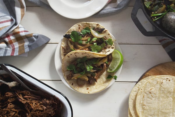 Dr. Pepper Brisket Tacos<