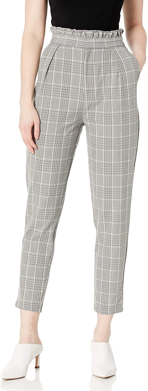 On-Trend Plaid Trousers