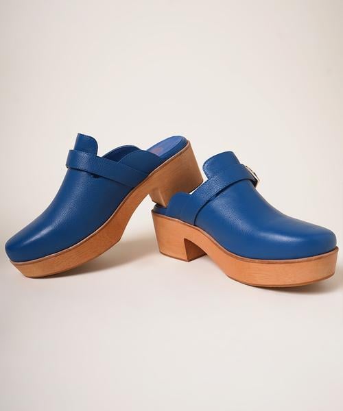 Charlotte Stone Sam Wooden Clogs