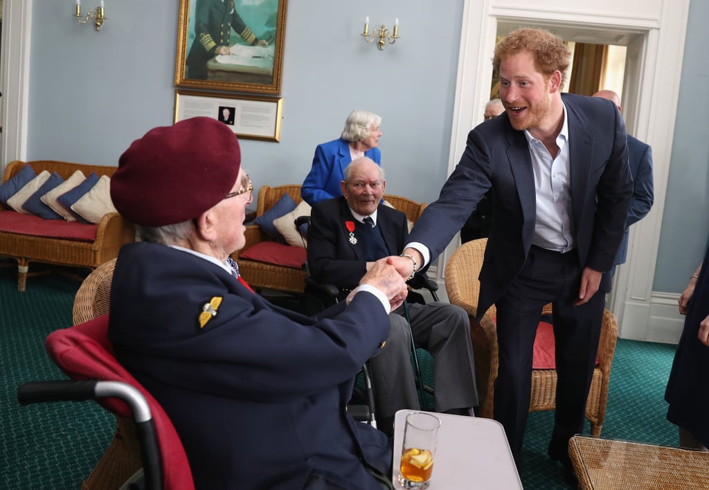 Prince Harry at Veterans Reception June 2016
