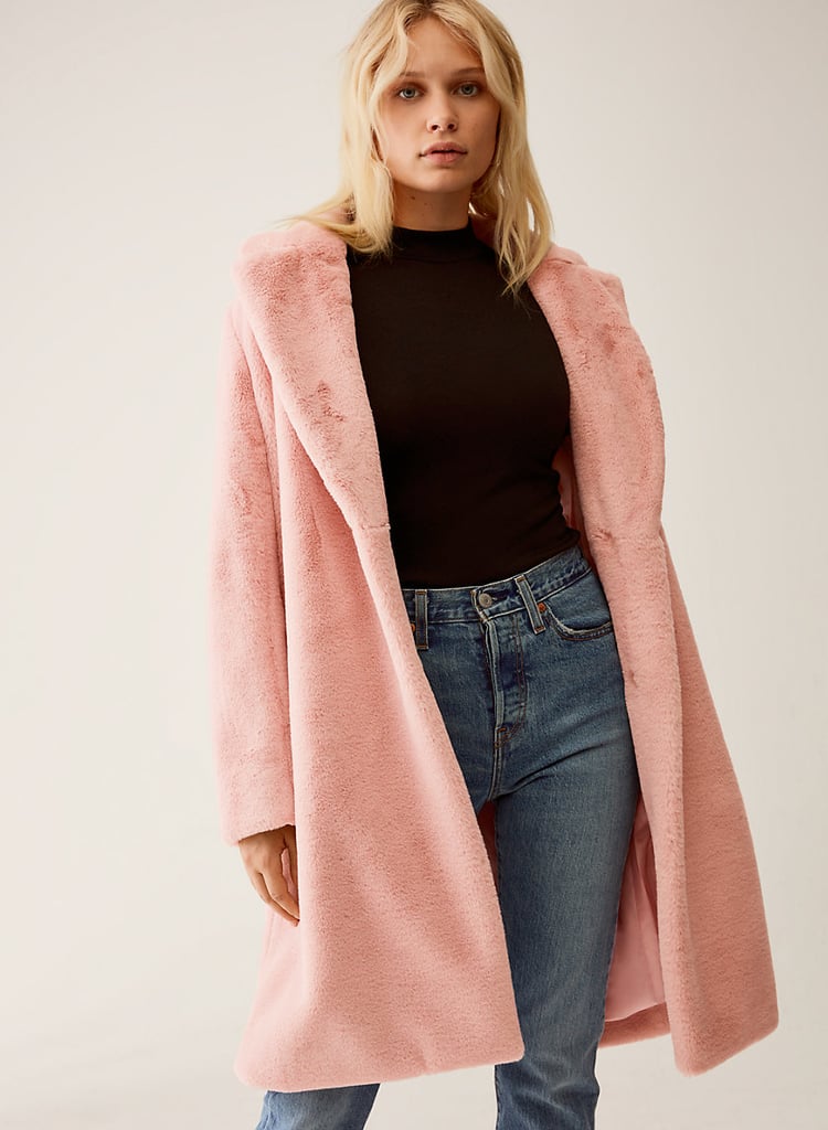 Aritzia Talula Faux Fur Coat