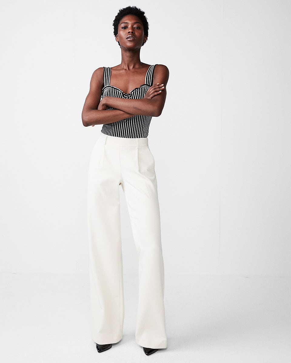 Express Twill Wide-Leg Soft Pants | 11 