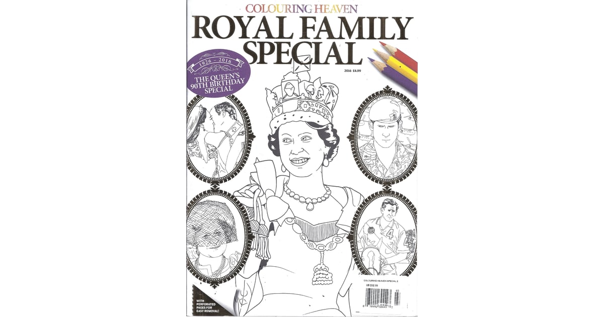 Royal Family Colouring Book | Royal Family Stocking Stuffers | POPSUGAR ...
