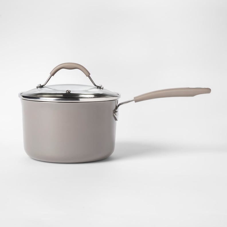 Cravings by Chrissy Teigen 3.5qt Aluminum Saucepan With Lid