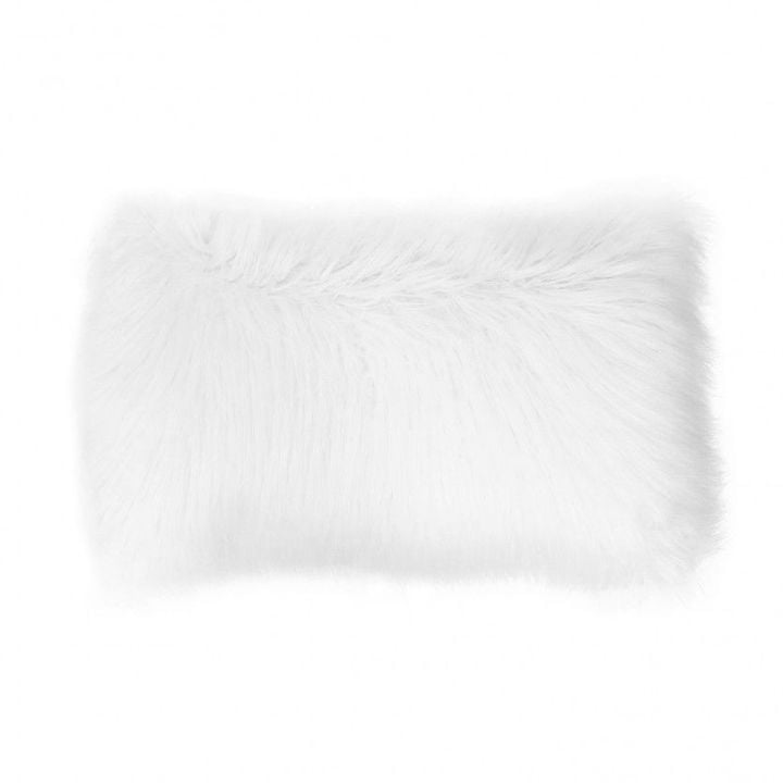 plush white pillows