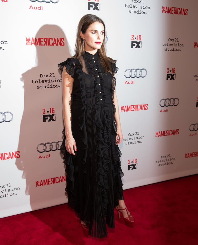 Keri Russell in Gucci Maternity Gown