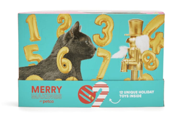 For the Purr-fect Festive Cat: Merry Makings 12-Days of Thrills Cat Toy Advent Calendar