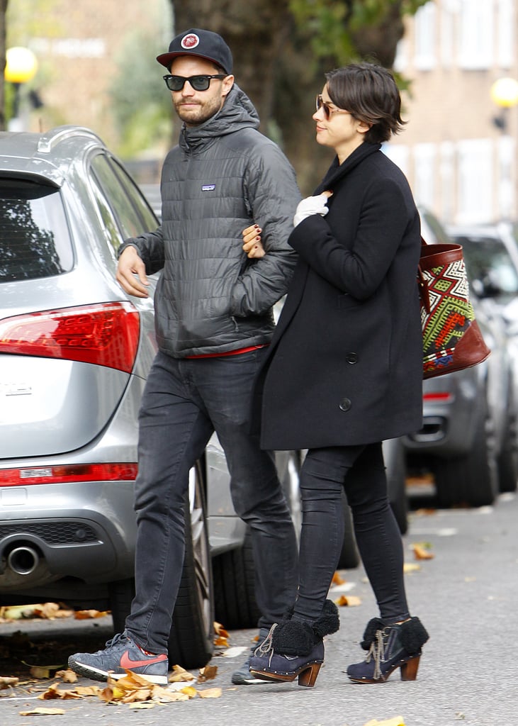 Jamie Dornan With His Wife in London October 2015 | POPSUGAR Celebrity ...
