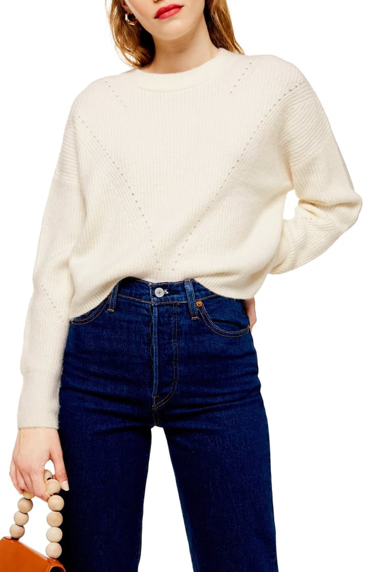 Topshop cropped sweater online