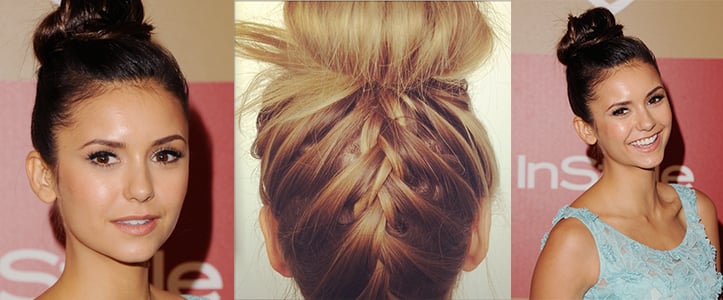 Upside Down Braid Bun