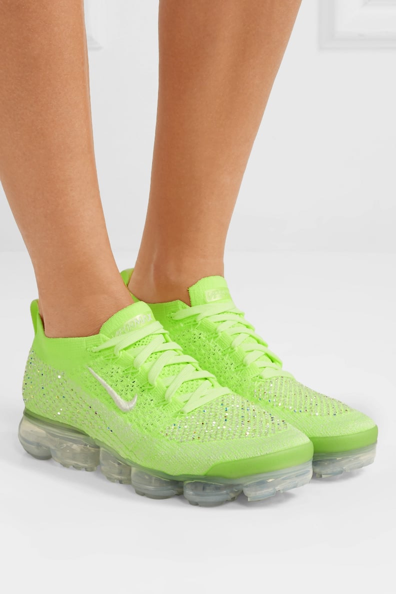 Nike Air VaporMax 2 Swarovski Crystal-Embellished Flyknit Sneakers