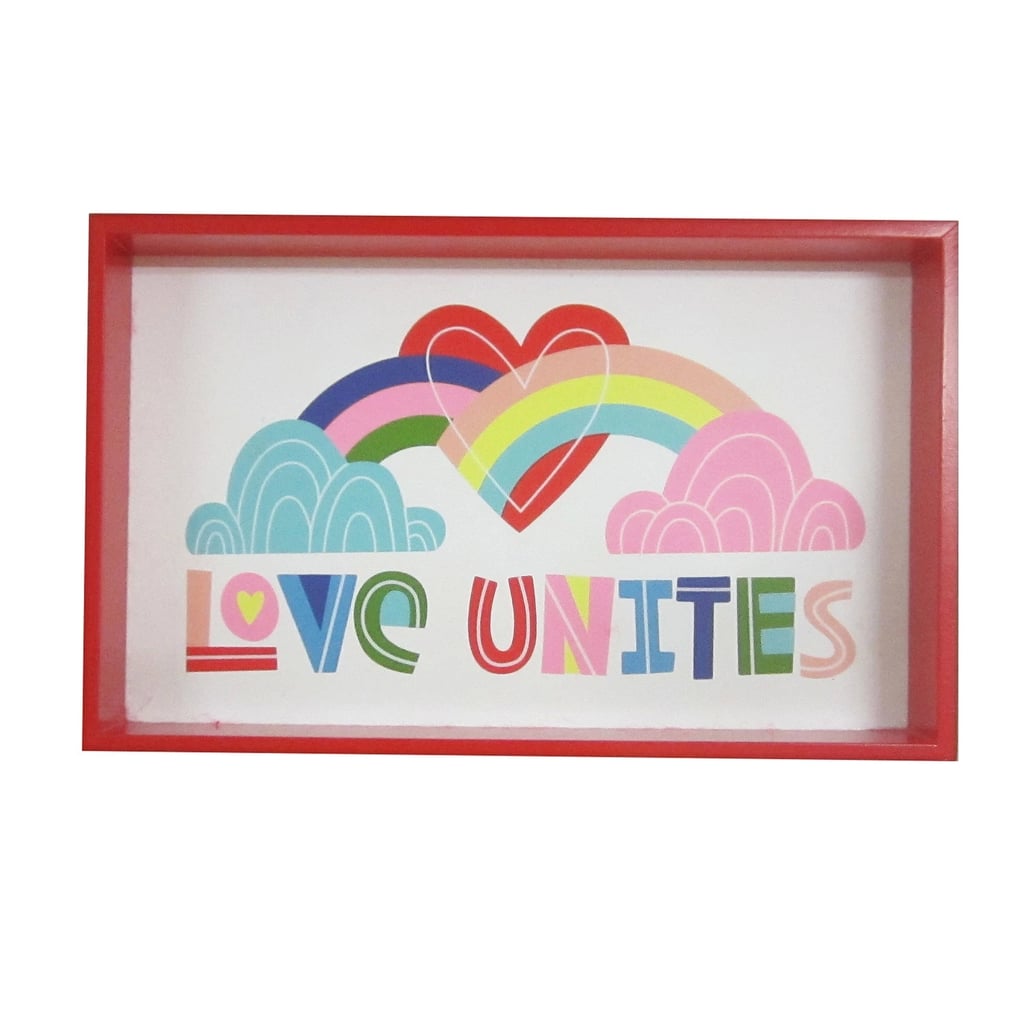 Valentine's Day Mini Love Unites Wood Sign