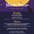 From Hocus Pocus to Hamilton, These 17 Movie-Themed Dinner Menus Sound Perfectly Delicious