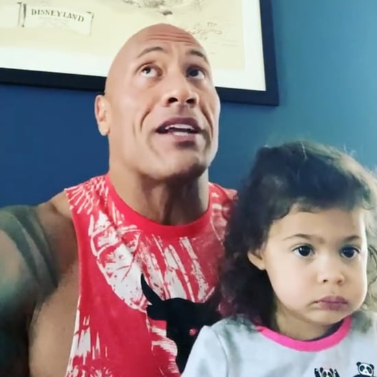 Watch Dwayne Johnson's Daughter Ignore His Moana Singalong