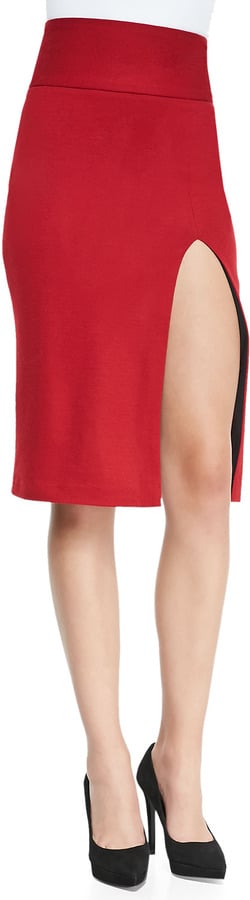 Alice + Olivia Slit Skirt