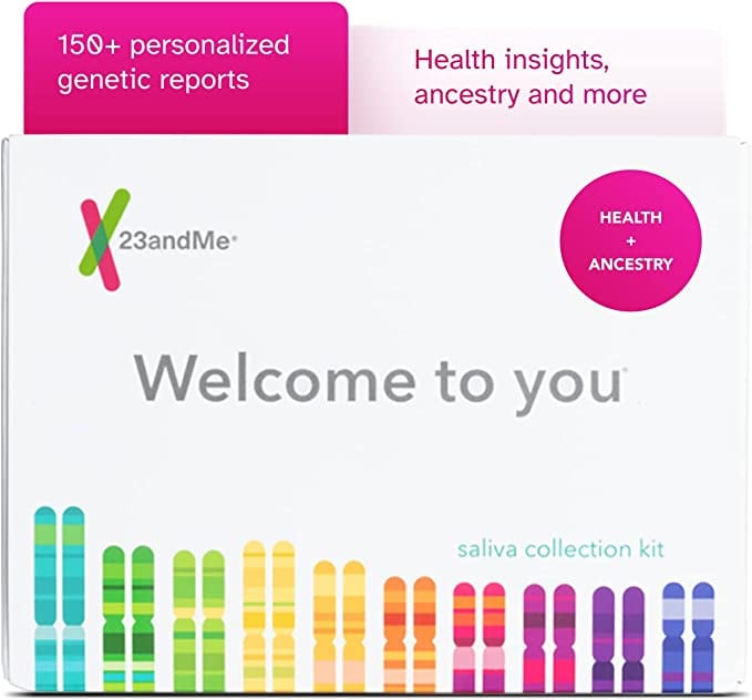 Fitness and Wellness: 23andMe Health + Ancestry Service: Personal Genetic DNA Test