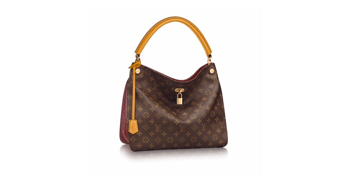 Louis Vuitton Gaïa Bag ($5,150) | Angelina Jolie Wearing Louis Vuitton Bag at LAX | POPSUGAR ...