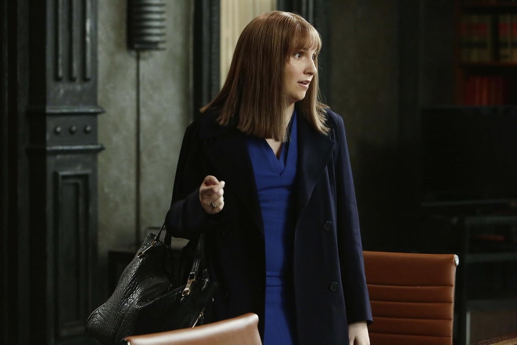It's so awesome to see her on the series, but is that the best wig they could get?