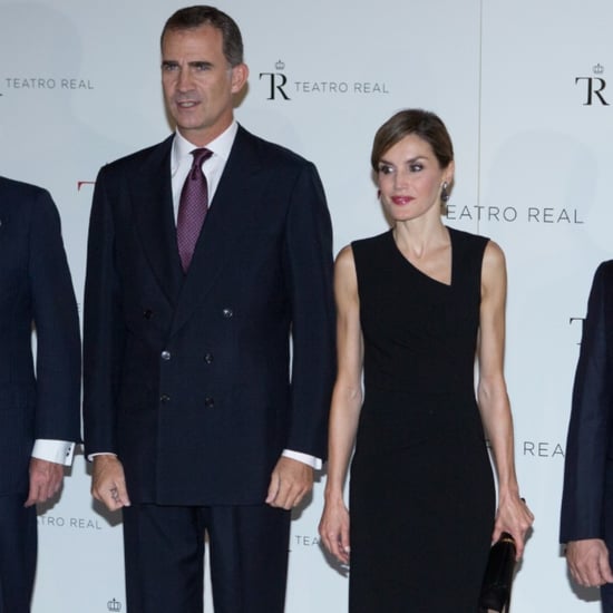 Queen Letizia of Spain's Little Black Dress September 2015