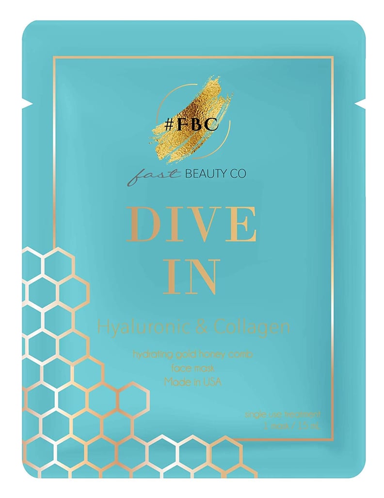 Fast Beauty Co. Hydrating Gold Honey Comb patterned Mask