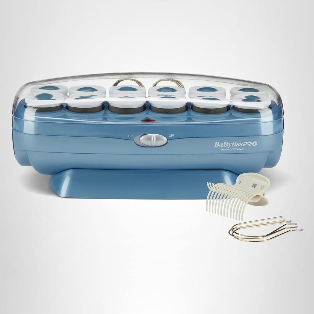 BaBylissPRO Nano Titanium Professional Hot Rollers ($56, originally $80)
Calling all thick hair girls: the perfect hot roller does exist, thanks to BaBylissPRO. This set comes with 12 different rollers, making it perfect for anyone who has short to medium length hair who wants salon-level curls with minimal frizz. They also work through nano titanium technology to ensure even heat distribution.