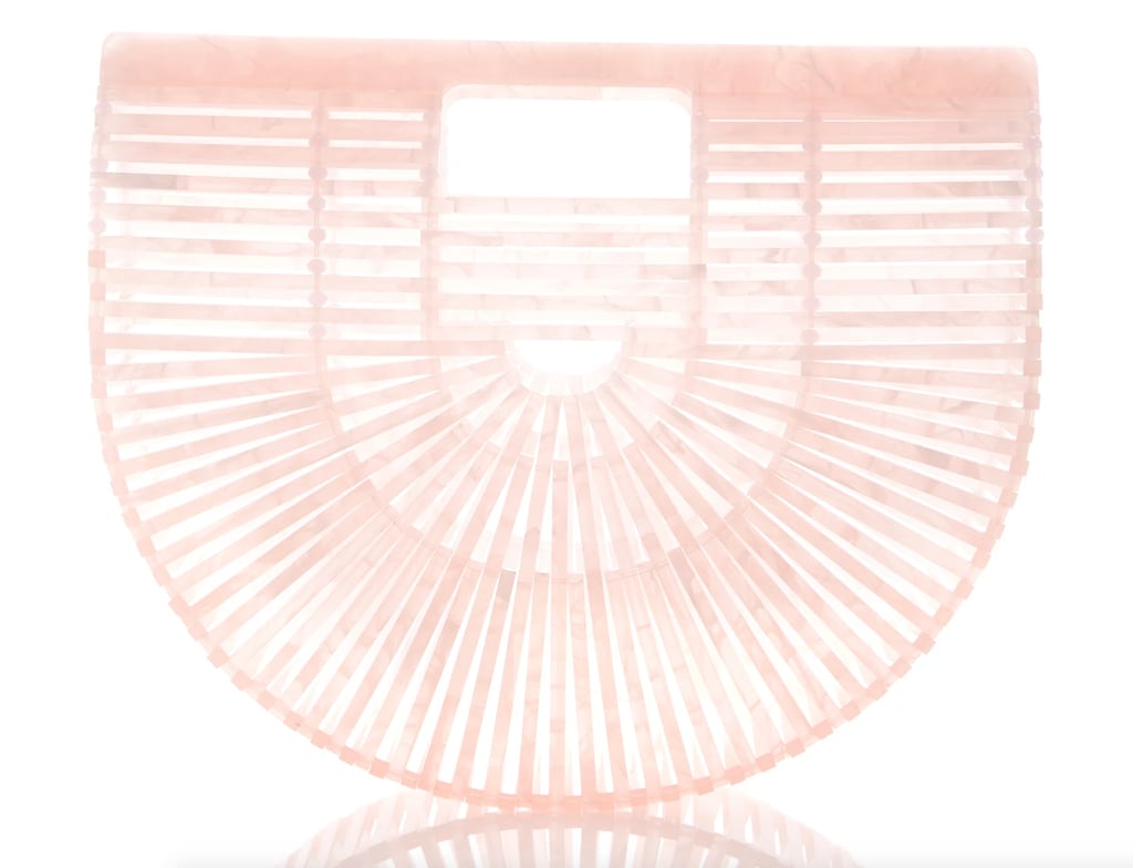 Cult Gaia Pink Basket Bag | POPSUGAR Fashion