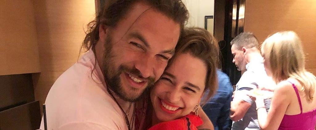 Emilia Clarke and Jason Momoa Reunion Photos July 2019