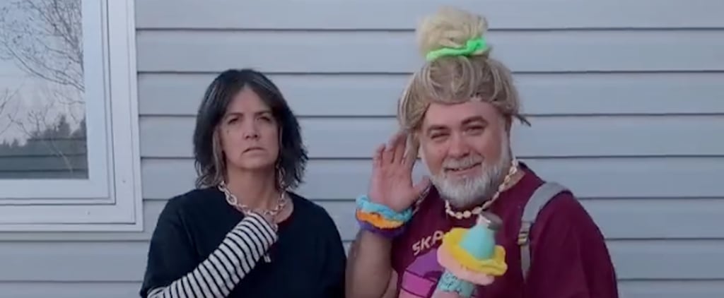 This Dad's VSCO Girl Costume Is So On-Point, I Just Dropped My Hydro Flask