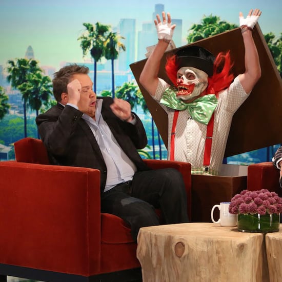 Eric Stonestreet Getting Scared on The Ellen DeGeneres Show