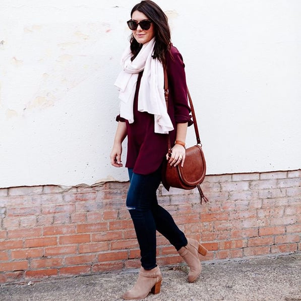 Simple And Easy 33 Ways To Put A Scarf On It No Matter What Else You Re Wearing Popsugar Fashion Uk Photo 34