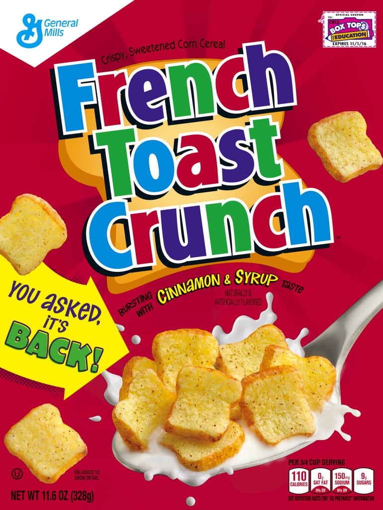 French Toast Crunch Discontinued Snacks That Are Back by Popular