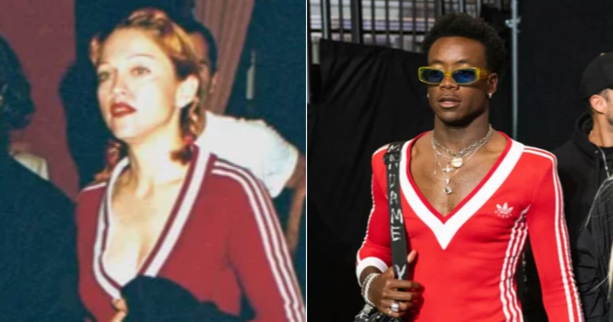 Madonna’s Son David Banda Wears an Updated Version of Her Iconic ’90s Adidas Dress