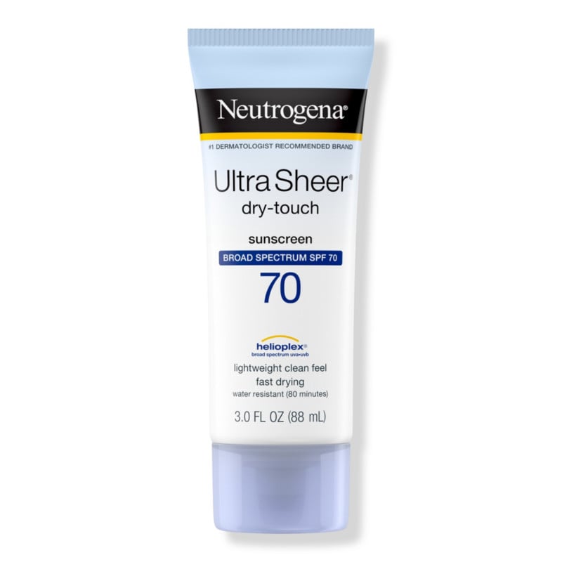 Sunscreen For Oily Skin: Neutrogena Ultra Sheer Dry-Touch Sunscreen Lotion Broad Spectrum SPF 70