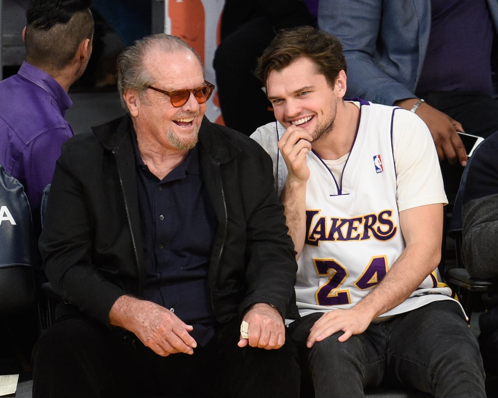 Miles Teller and Dax Shepard at Lakers Game April 2016