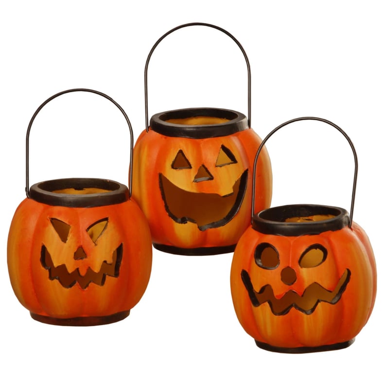 Halloween Lantern Candle Holder Set