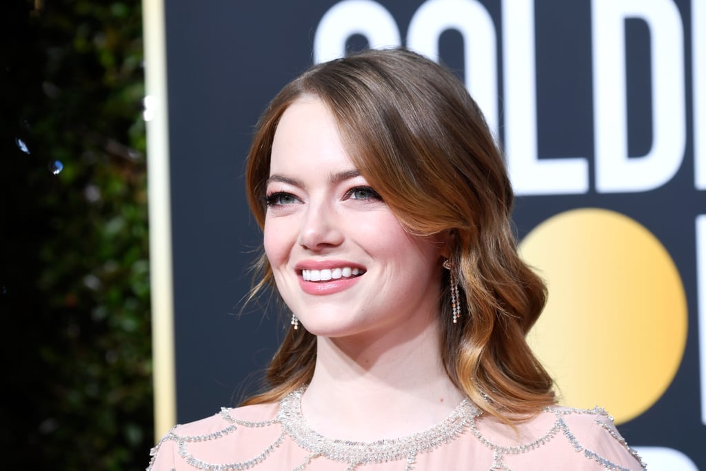 Emma Stone's Hair at 2019 Golden Globes