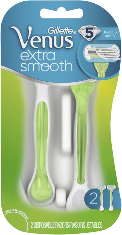Gillette Venus Extra Smooth Green Disposable Women's Razors