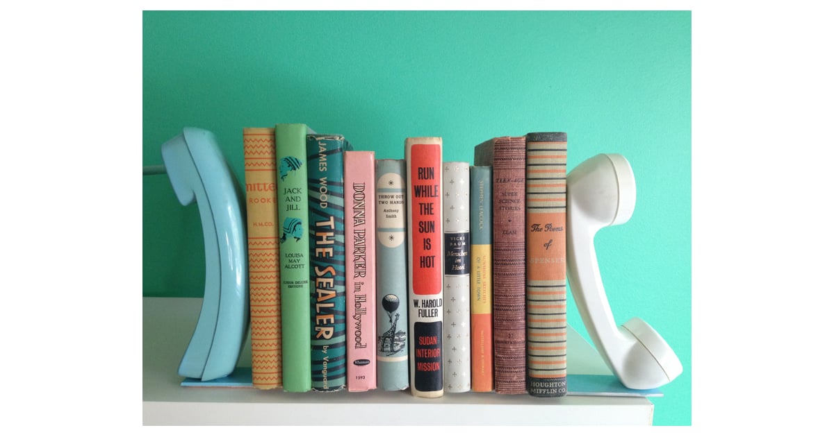 DIY Telephone Bookends 