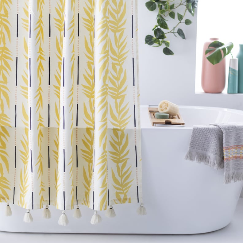 Vintage Palm Shower Curtain