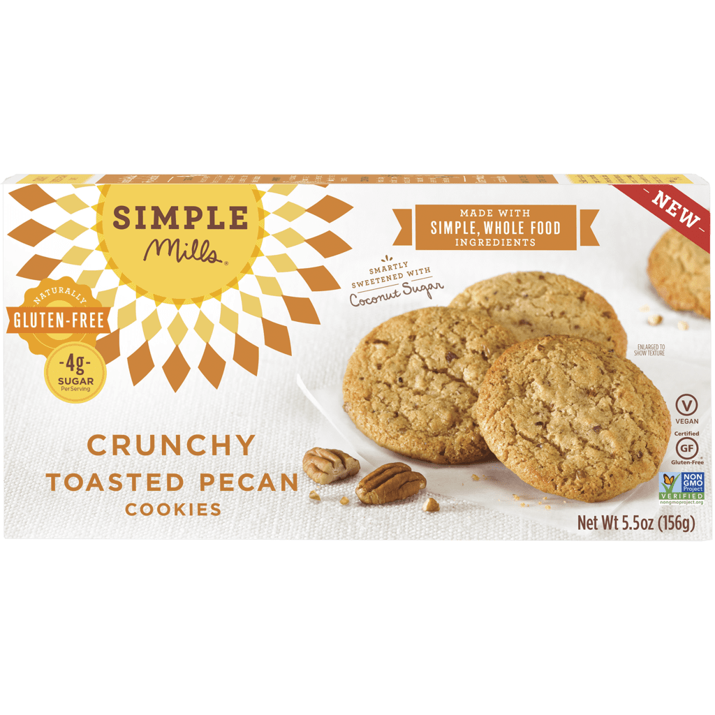 Simple Mills Crunchy Toasted Pecan Cookies