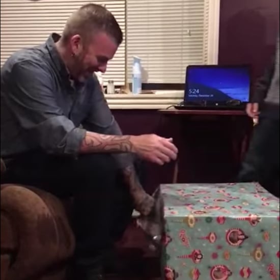 Boy Gives His Dad a PS4 For Christmas