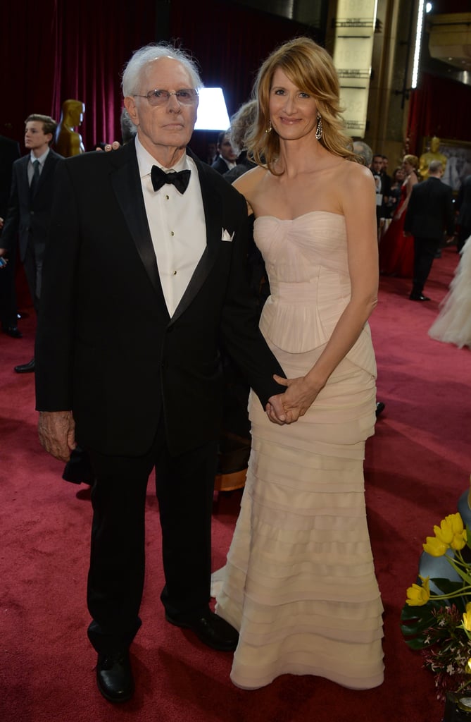 Laura Dern accompanied her dad, Bruce, throughout award season, so it was no surprise to see her by his side at the Academy Awards.