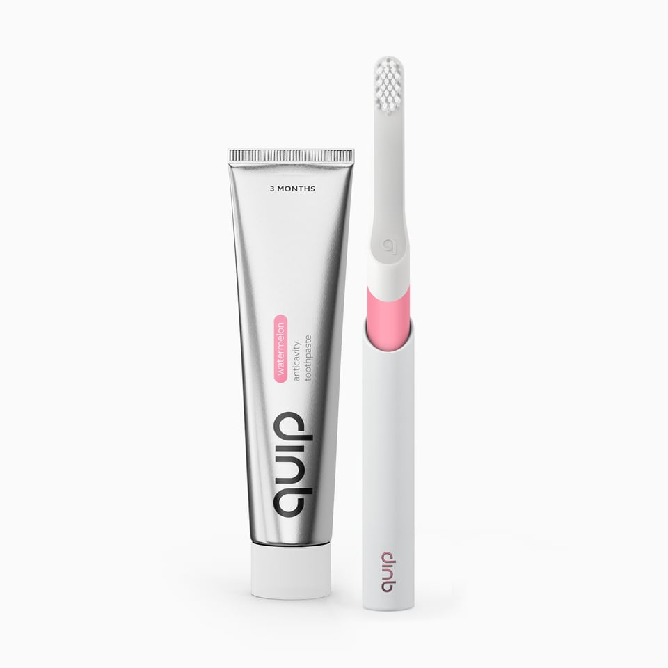 Kids Electric Toothbrush Set — Pink